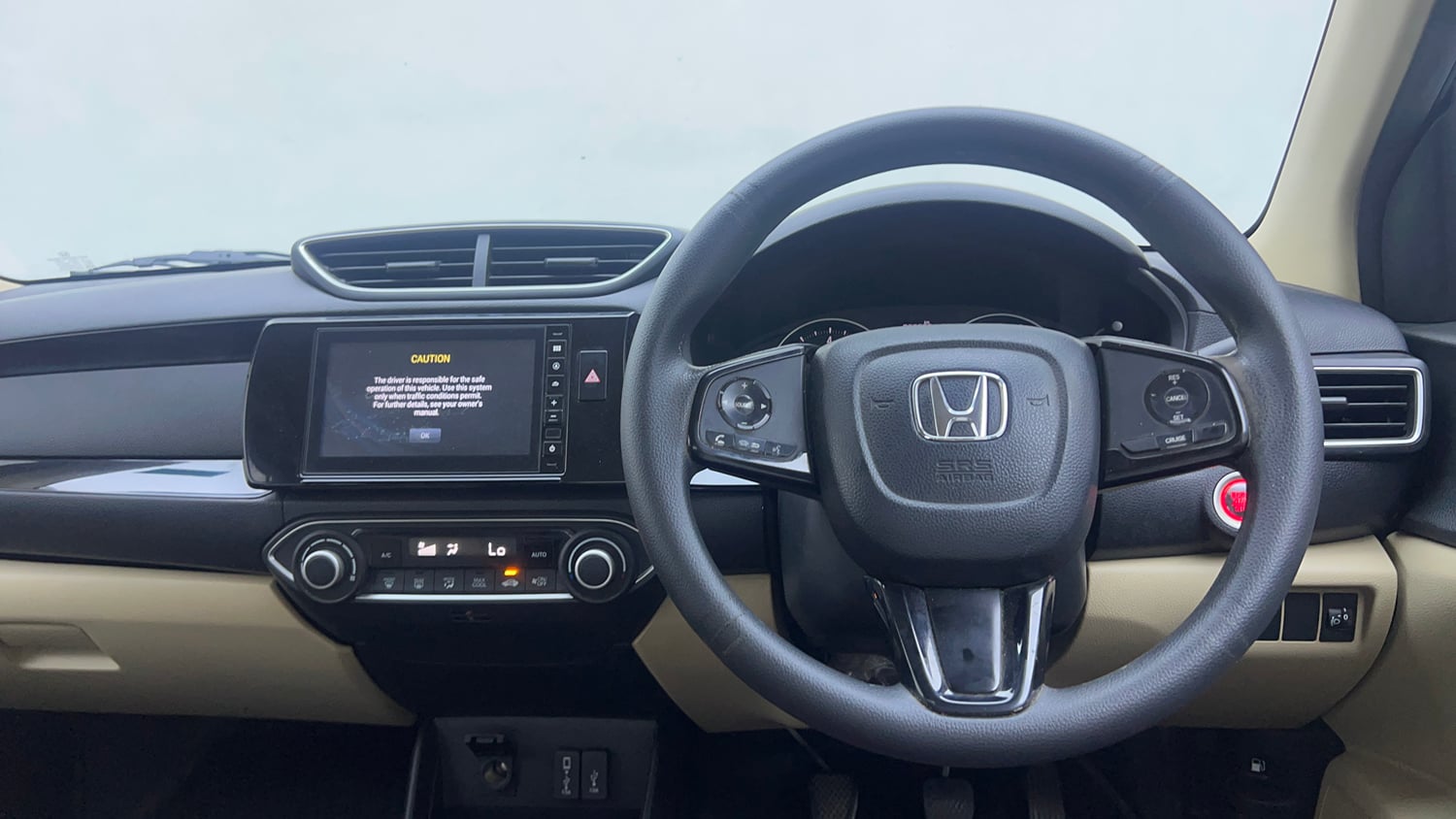 Used 2018 Honda Amaze 1.2 VX MT Petrol Petrol Manual interior STEERING VIEW