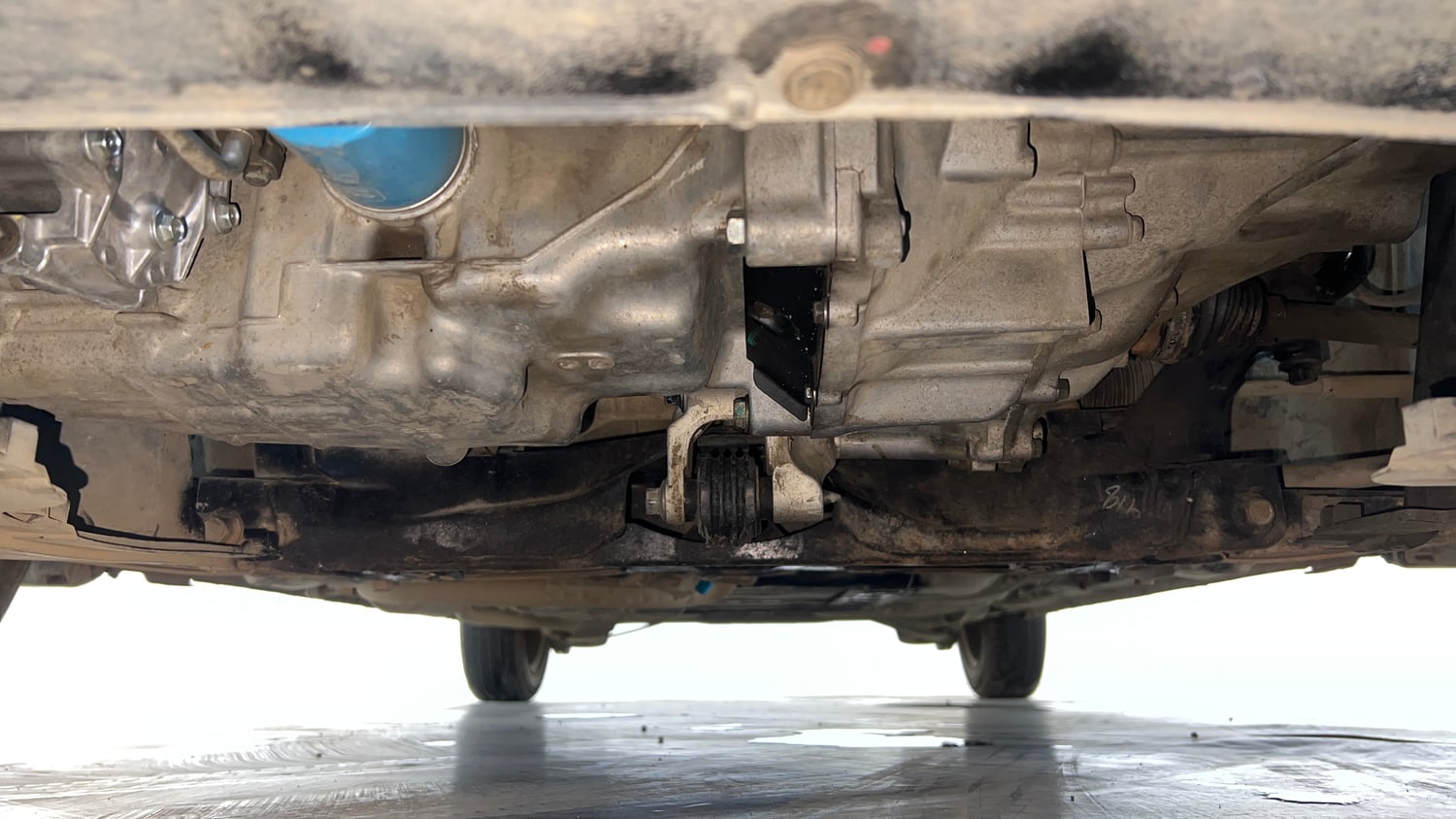 Used 2017 Honda Jazz SV Petrol Petrol Manual extra FRONT LEFT UNDERBODY VIEW