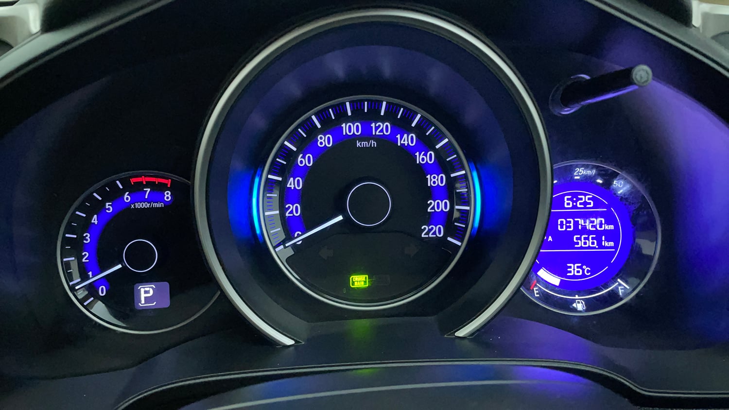 Used 2019 Honda Jazz VX CVT Petrol Petrol Automatic interior CLUSTERMETER VIEW