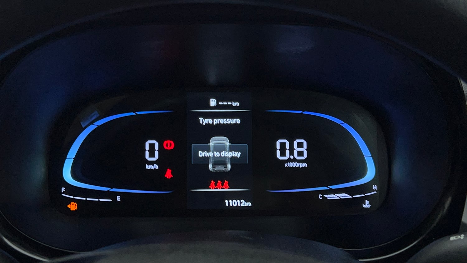 Used 2025 Hyundai Exter S 1.2 MT Petrol Manual interior CLUSTERMETER VIEW