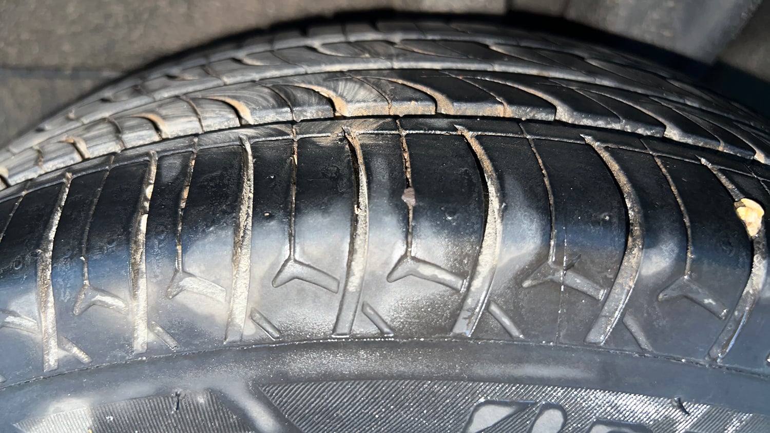 Used 2019 Hyundai Santro Sportz CNG Cng Manual tyres LEFT REAR TYRE TREAD VIEW
