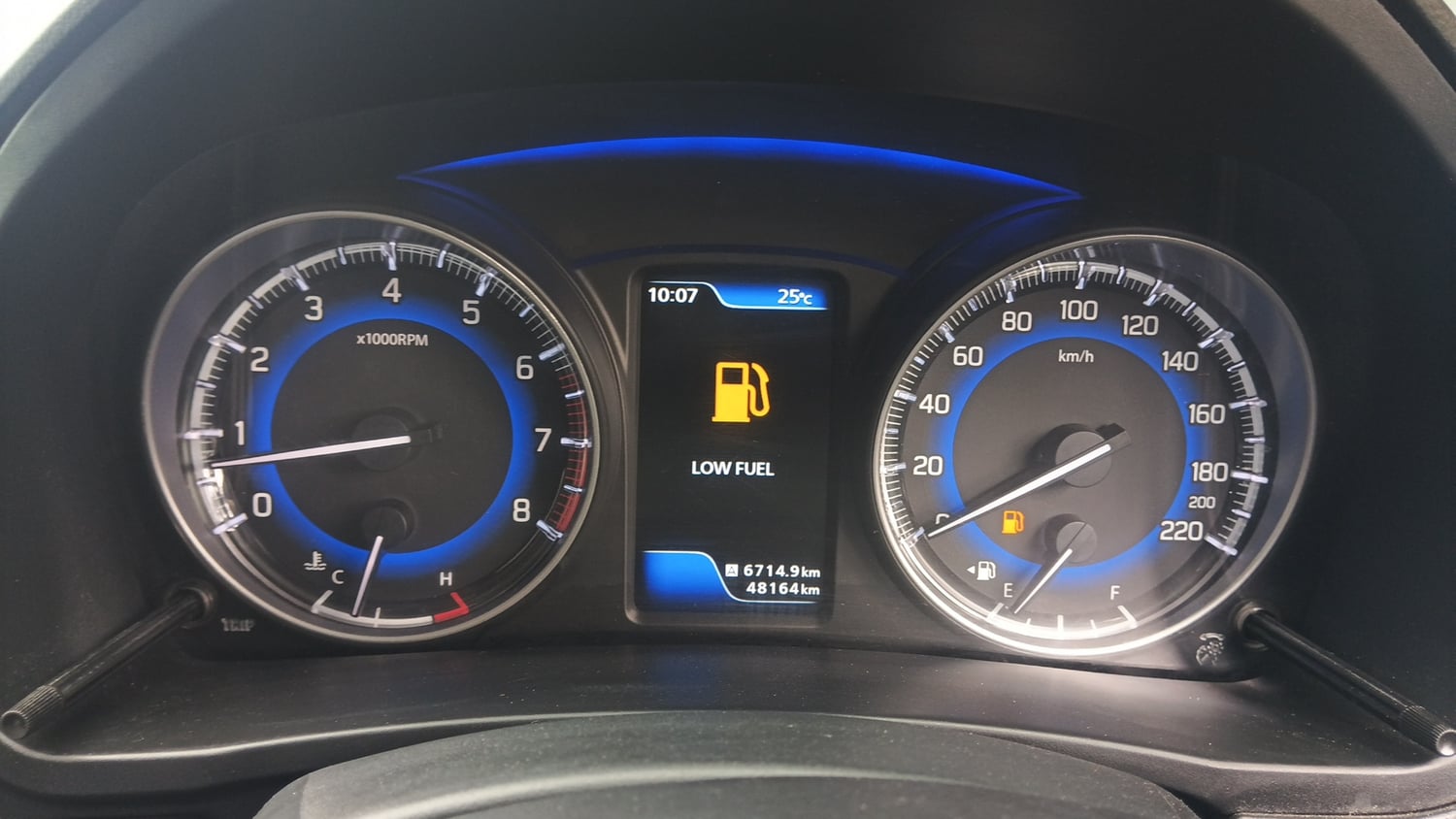 Used 2020 Maruti Suzuki Baleno Zeta Petrol Manual interior CLUSTERMETER VIEW