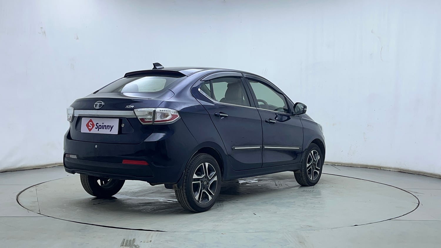 Used 2019 Tata Tigor Revotron XZA Petrol Automatic exterior RIGHT REAR CORNER VIEW