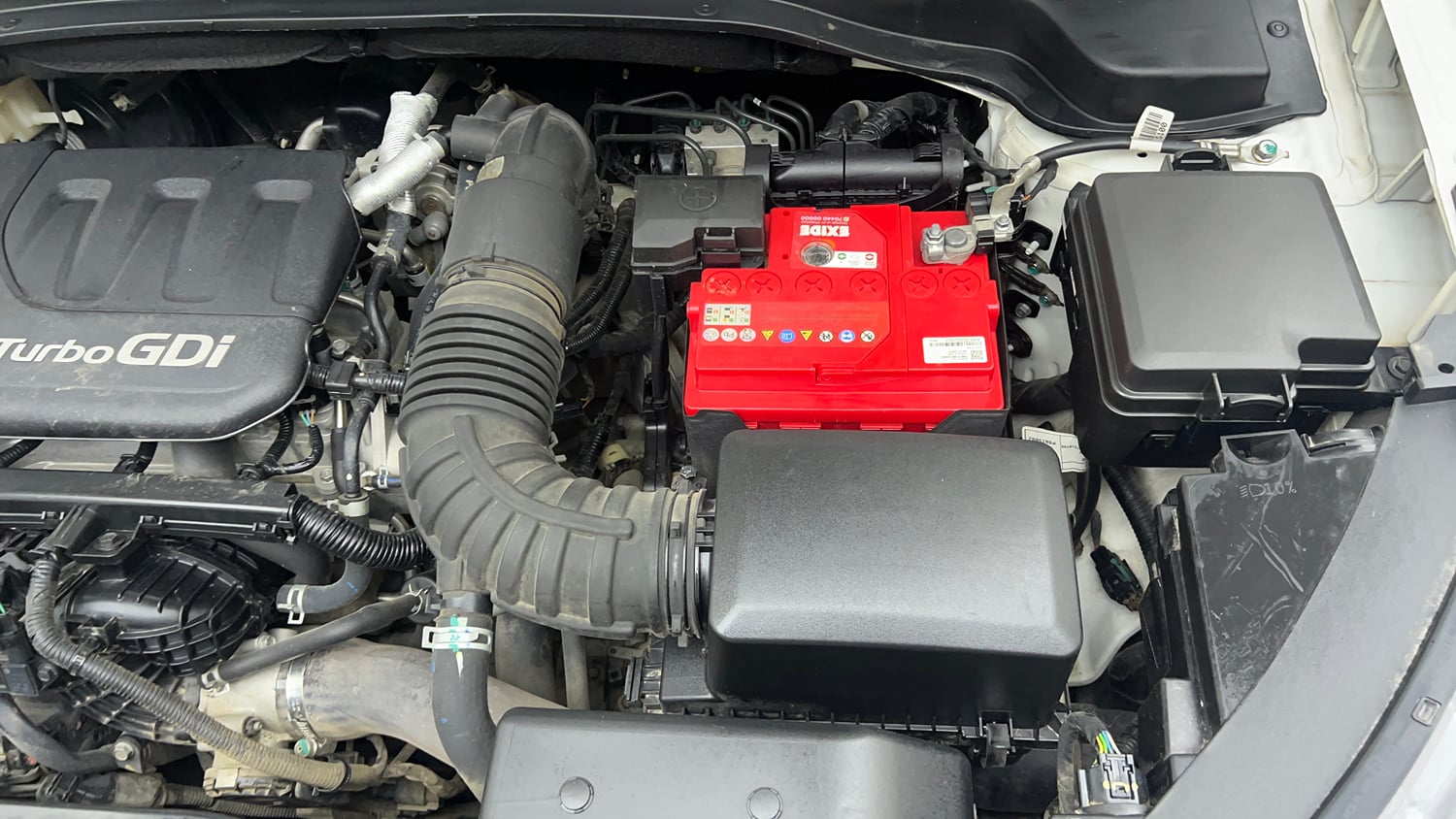 Used 2021 Kia Sonet GTX Plus 1.0 DCT Petrol Automatic engine ENGINE LEFT SIDE VIEW