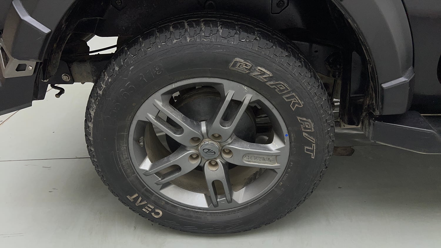Used 2021 mahindra Thar LX Hard Top Petrol MT 4WD Petrol Manual tyres RIGHT REAR TYRE RIM VIEW