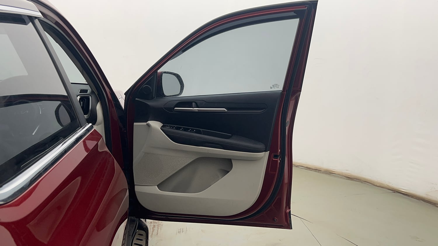 Used 2023 Kia Sonet HTX 1.0 DCT Petrol Automatic interior RIGHT FRONT DOOR OPEN VIEW