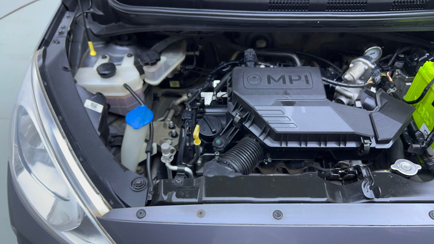 Used 2019 Hyundai Santro Sportz CNG Cng Manual engine ENGINE RIGHT SIDE VIEW