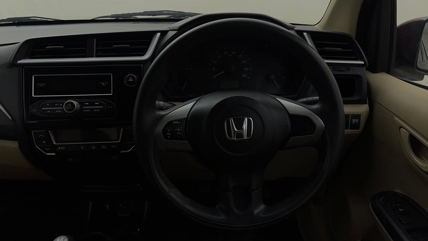 Used 2016 Honda Amaze 1.2 S i-VTEC Petrol Manual interior STEERING VIEW
