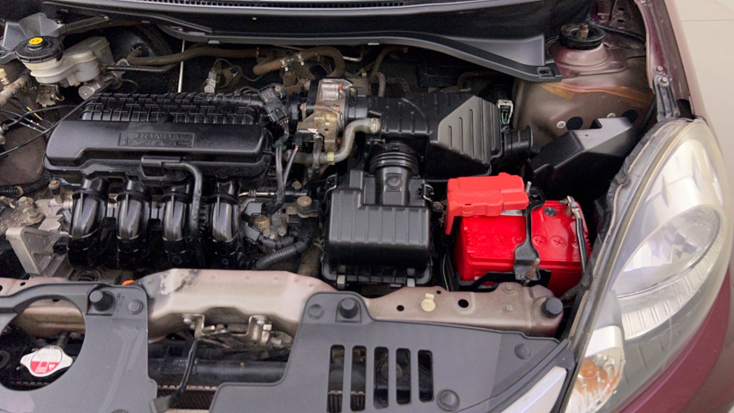 Used 2016 Honda Amaze 1.2 S i-VTEC Petrol Manual engine ENGINE LEFT SIDE VIEW
