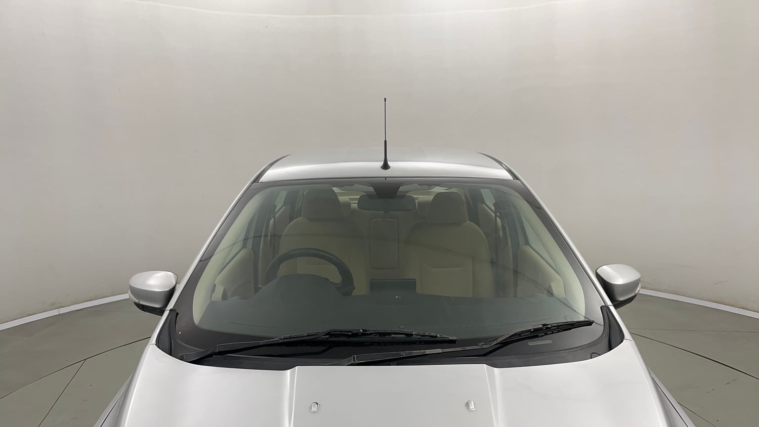 Used 2019 Ford Figo Aspire Titanium 1.2 Ti-VCT Petrol Manual exterior FRONT WINDSHIELD VIEW