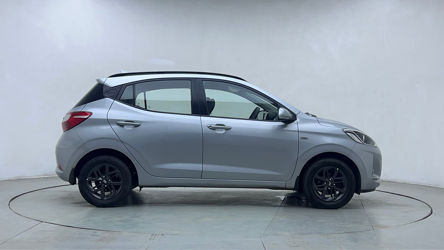 Used 2019 Hyundai Grand i10 Nios Sportz AMT 1.2 Kappa VTVT Petrol Automatic exterior RIGHT SIDE VIEW