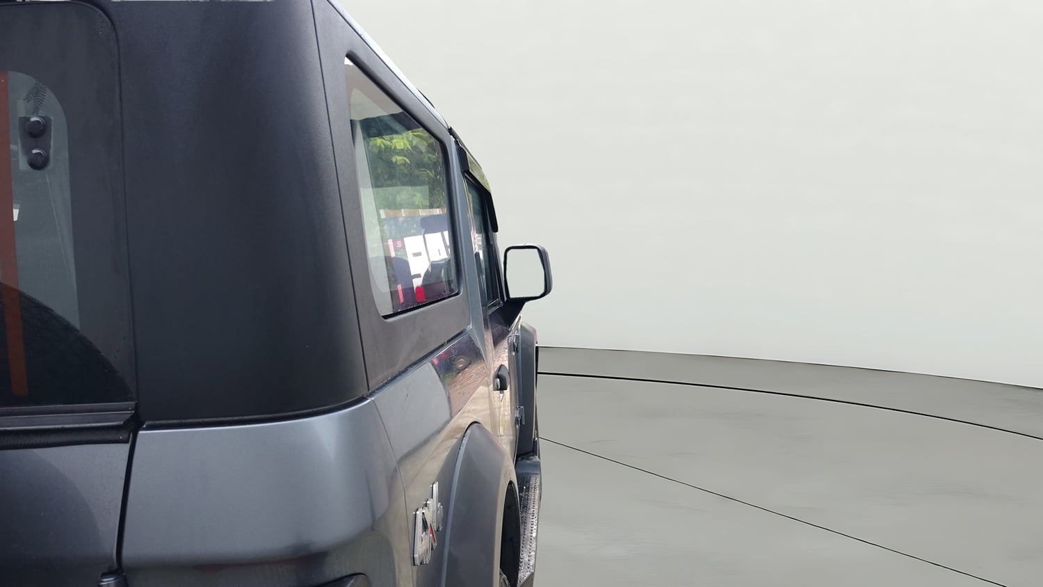 Used 2020 mahindra Thar LX Hard Top Petrol AT 4WD Petrol Automatic interior RIGHT REAR DOOR OPEN VIEW