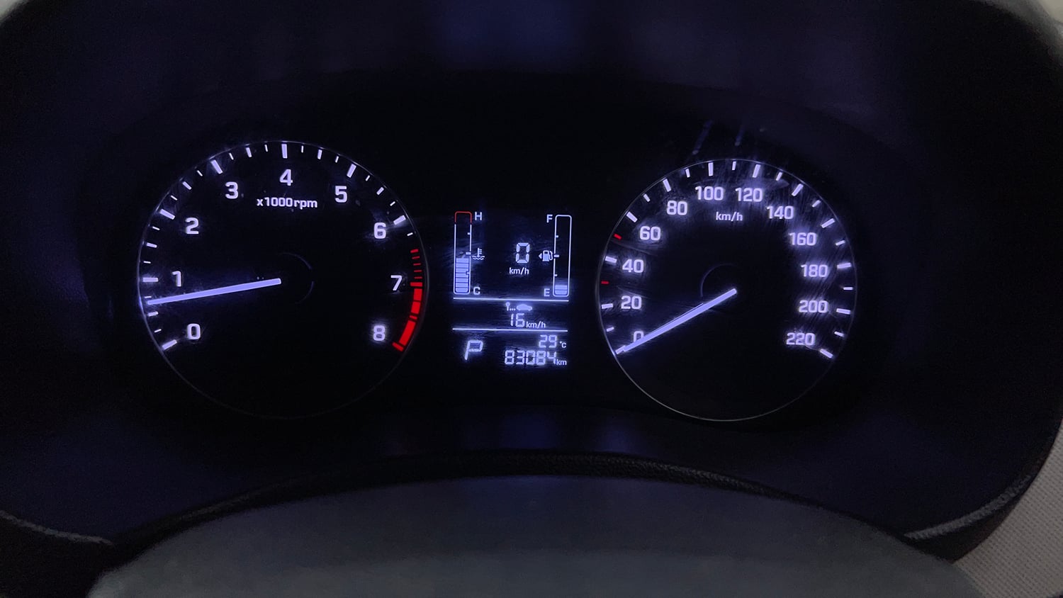 Used 2016 Hyundai Creta 1.6 SX Plus AT Petrol Petrol Automatic interior CLUSTERMETER VIEW
