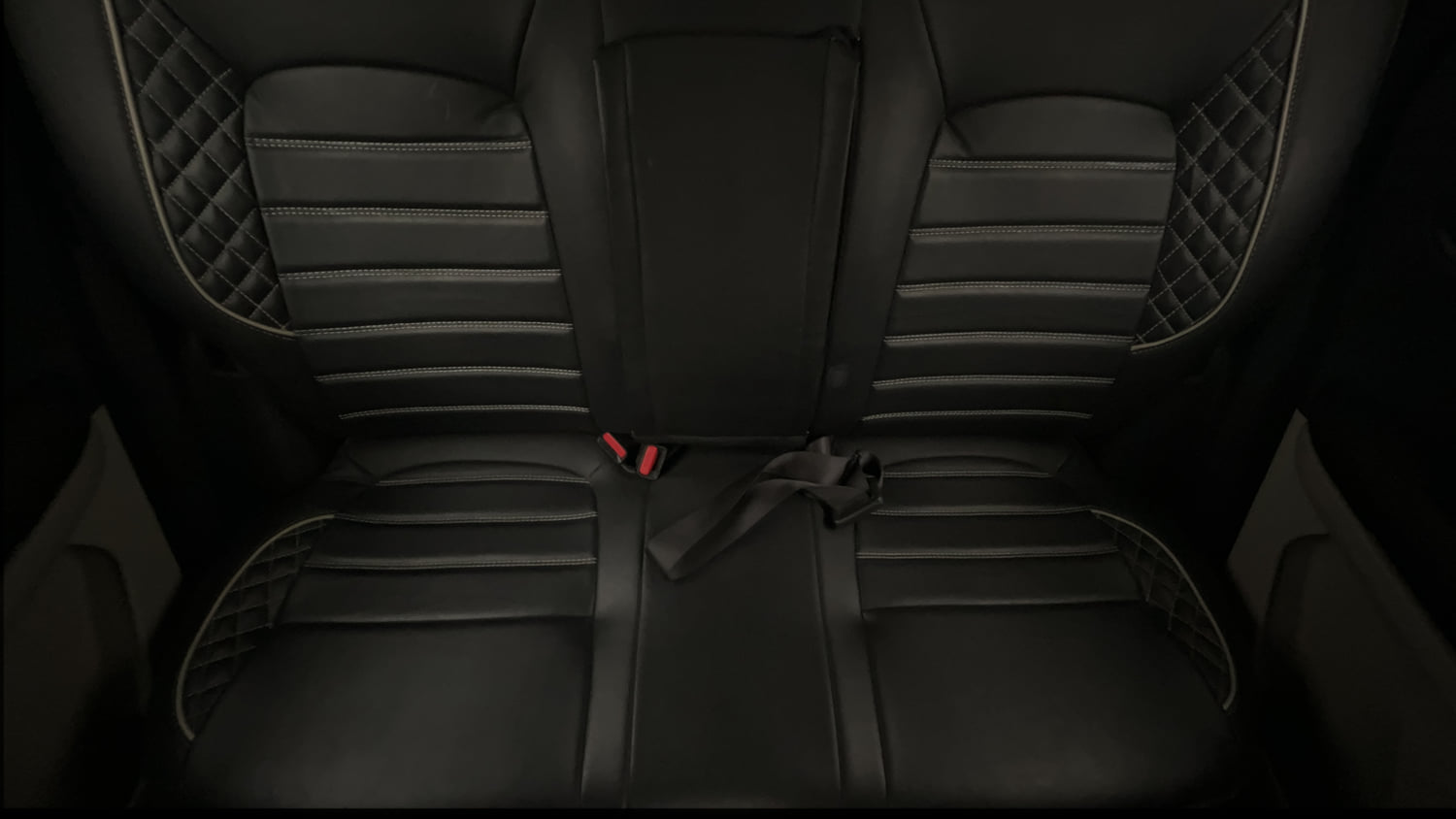 Used 2023 Kia Sonet HTX 1.0 DCT Petrol Automatic interior REAR SEAT CONDITION VIEW