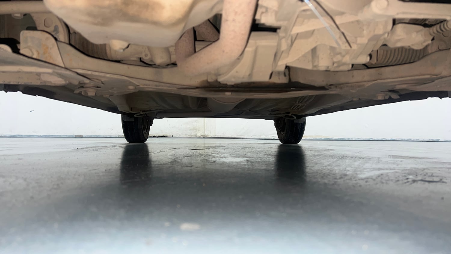 Used 2021 Maruti Suzuki Wagon R 1.0 VXi 1.0 Petrol Manual extra FRONT LEFT UNDERBODY VIEW