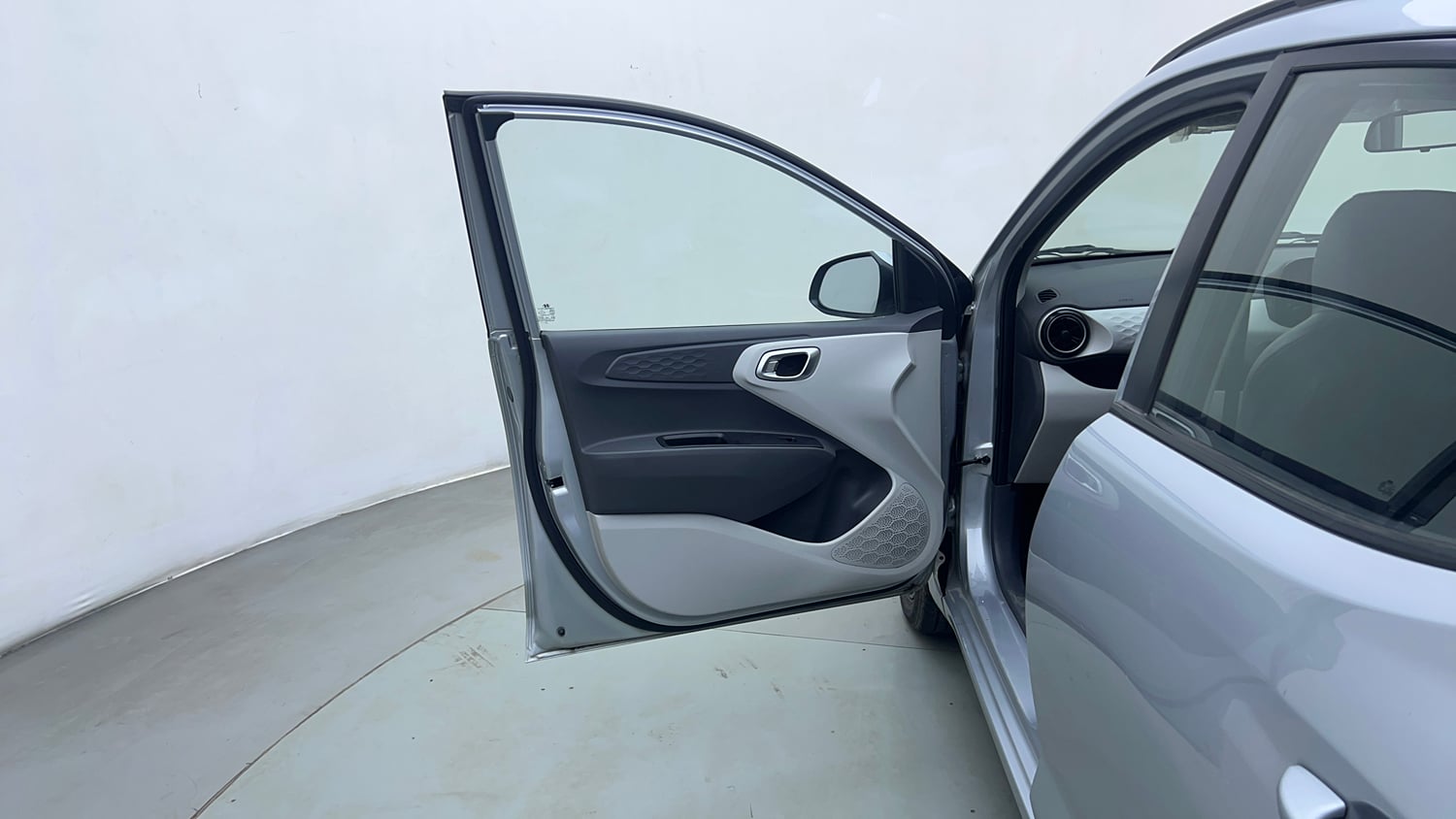 Used 2019 Hyundai Grand i10 Nios Sportz AMT 1.2 Kappa VTVT Petrol Automatic interior LEFT FRONT DOOR OPEN VIEW