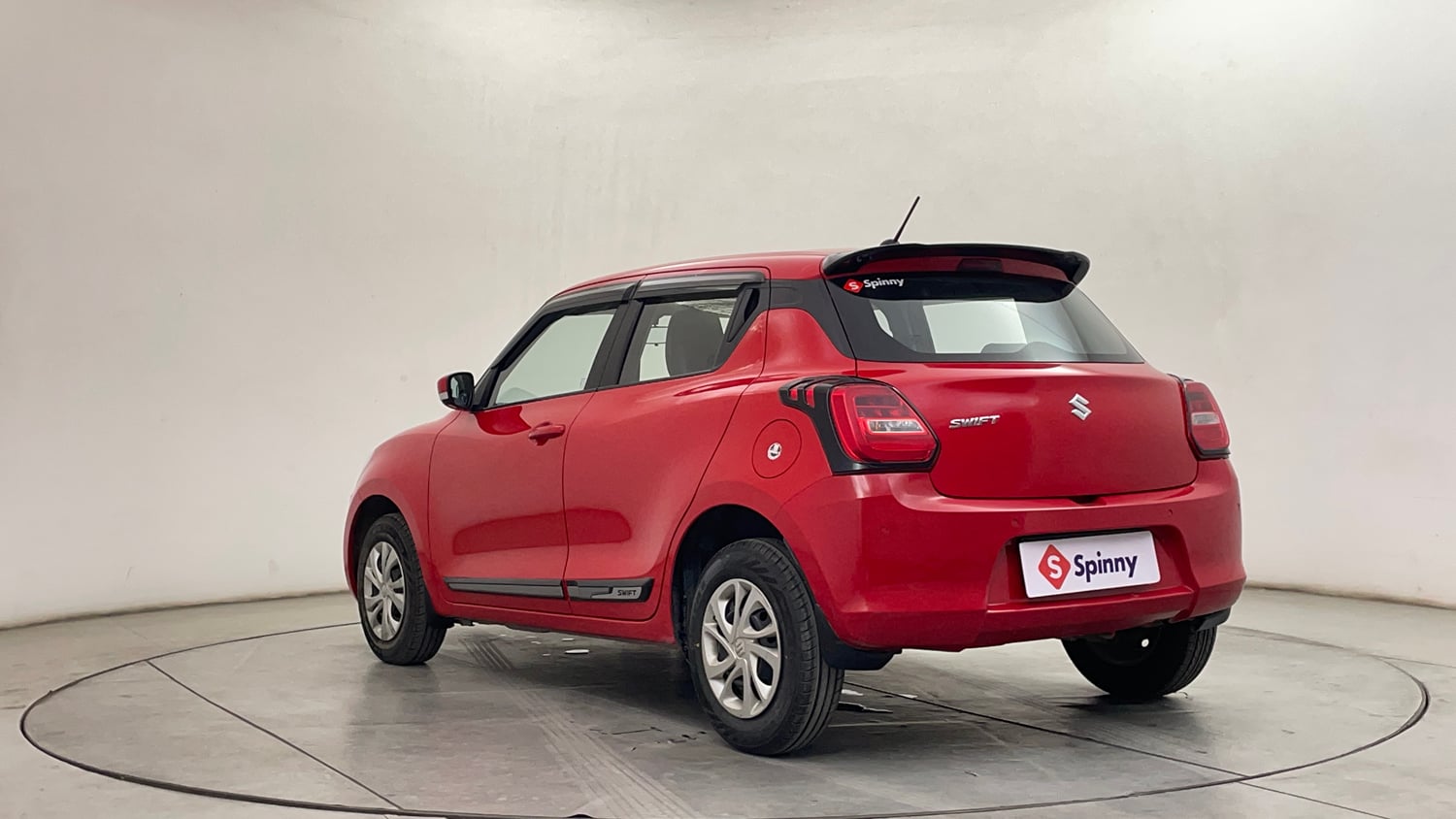 Used 2022 Maruti Suzuki Swift VXi AMT Petrol Automatic exterior LEFT REAR CORNER VIEW