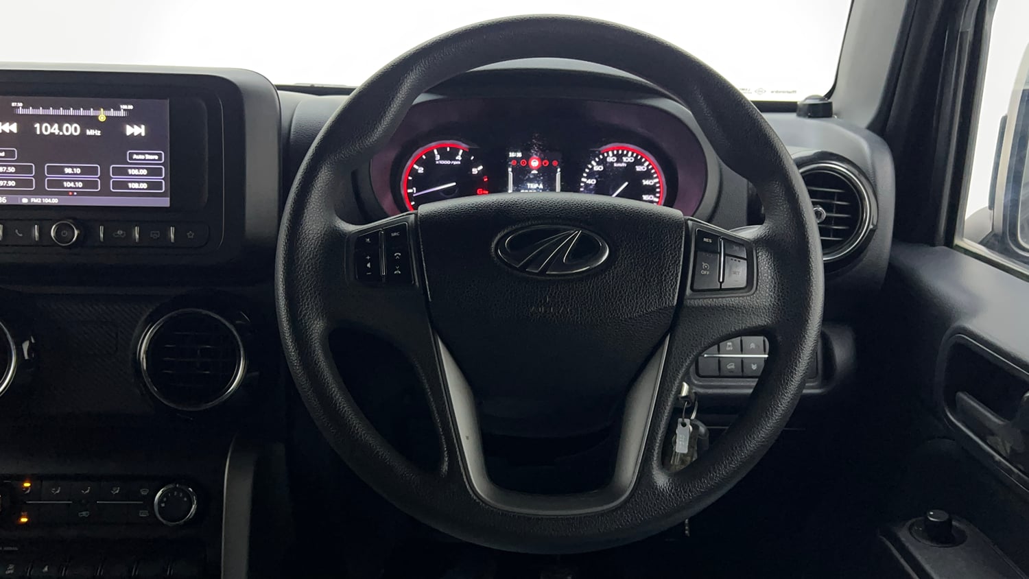 Used 2021 mahindra Thar LX Hard Top Petrol MT 4WD Petrol Manual interior STEERING VIEW