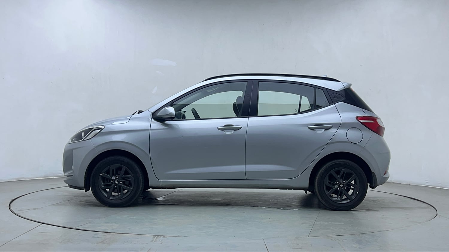 Used 2019 Hyundai Grand i10 Nios Sportz AMT 1.2 Kappa VTVT Petrol Automatic exterior LEFT SIDE VIEW