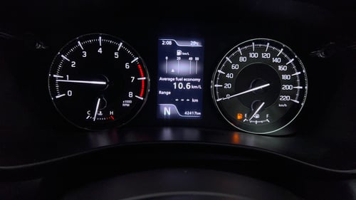 Used 2023 Maruti Suzuki Baleno Alpha AGS Petrol Automatic interior CLUSTERMETER VIEW