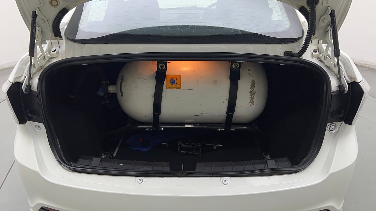 Used 2024 Tata Tigor XZ Plus CNG Cng Manual interior DICKY INSIDE VIEW