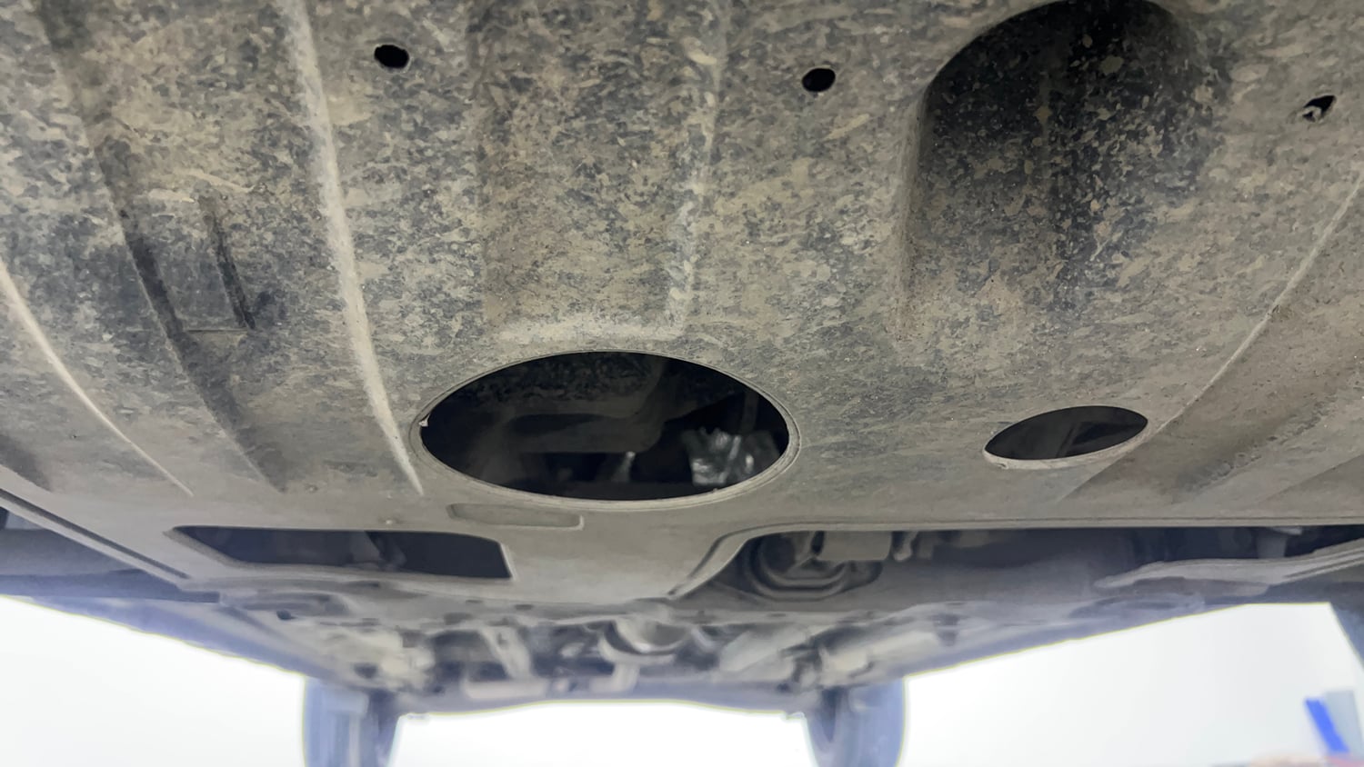 Used 2024 Hyundai Creta 1.5 MPi Petrol MT E Petrol Manual extra FRONT LEFT UNDERBODY VIEW