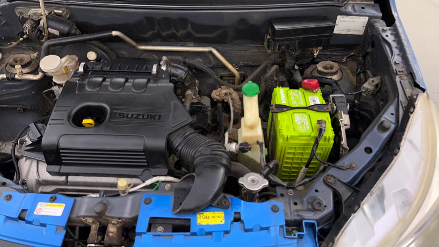 Used 2015 Maruti Suzuki Alto K10 VXi AMT Petrol Automatic engine ENGINE LEFT SIDE VIEW