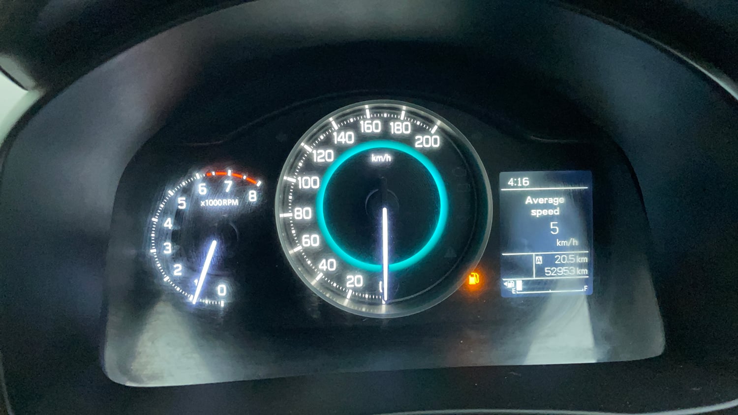 Used 2017 Maruti Suzuki Ignis Zeta 1.2 MT Petrol Manual interior CLUSTERMETER VIEW