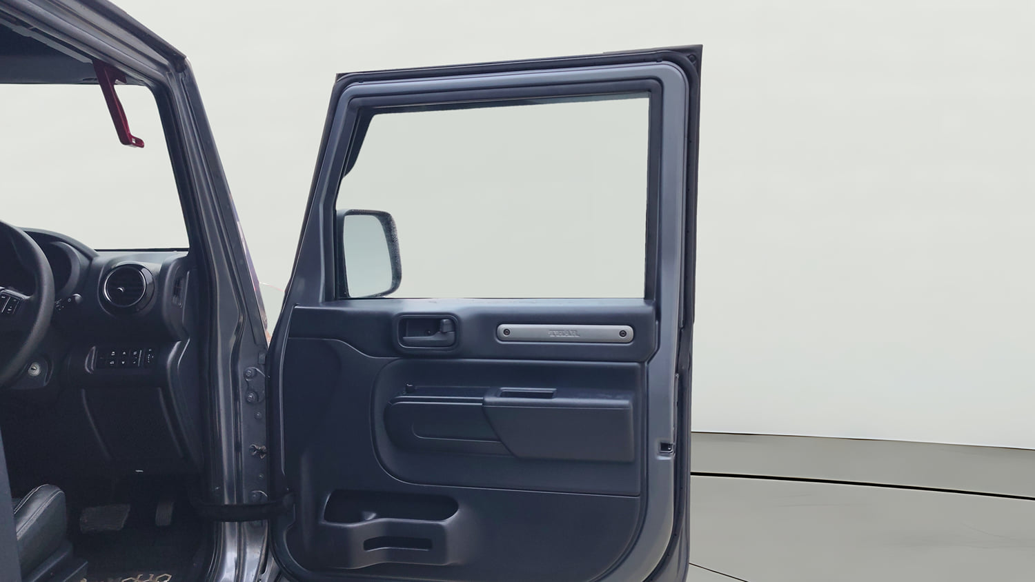 Used 2020 mahindra Thar LX Hard Top Petrol AT 4WD Petrol Automatic interior RIGHT FRONT DOOR OPEN VIEW