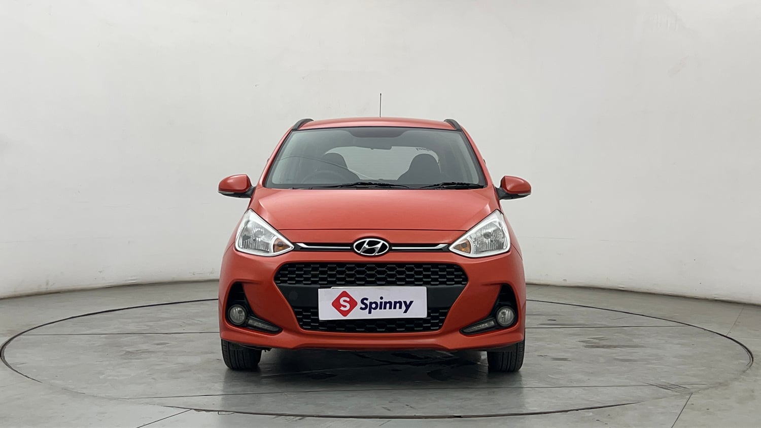 Used 2018 Hyundai Grand i10 Sportz 1.2 Kappa VTVT Petrol Manual exterior FRONT VIEW