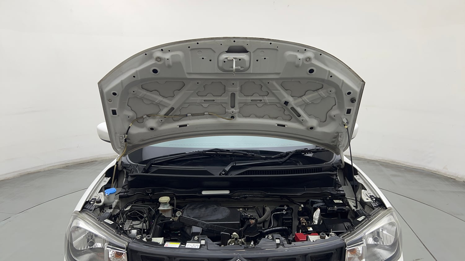 Used 2023 Maruti Suzuki S-Presso VXi Plus (O) AMT Petrol Automatic engine ENGINE & BONNET OPEN FRONT VIEW