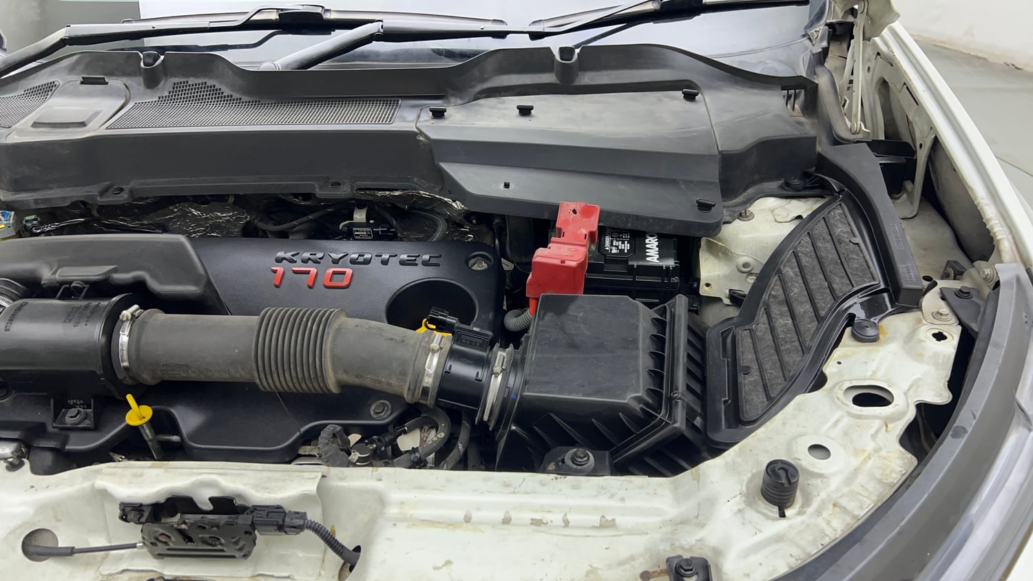 Used 2022 Tata Safari XTA Plus Diesel Automatic engine ENGINE LEFT SIDE VIEW