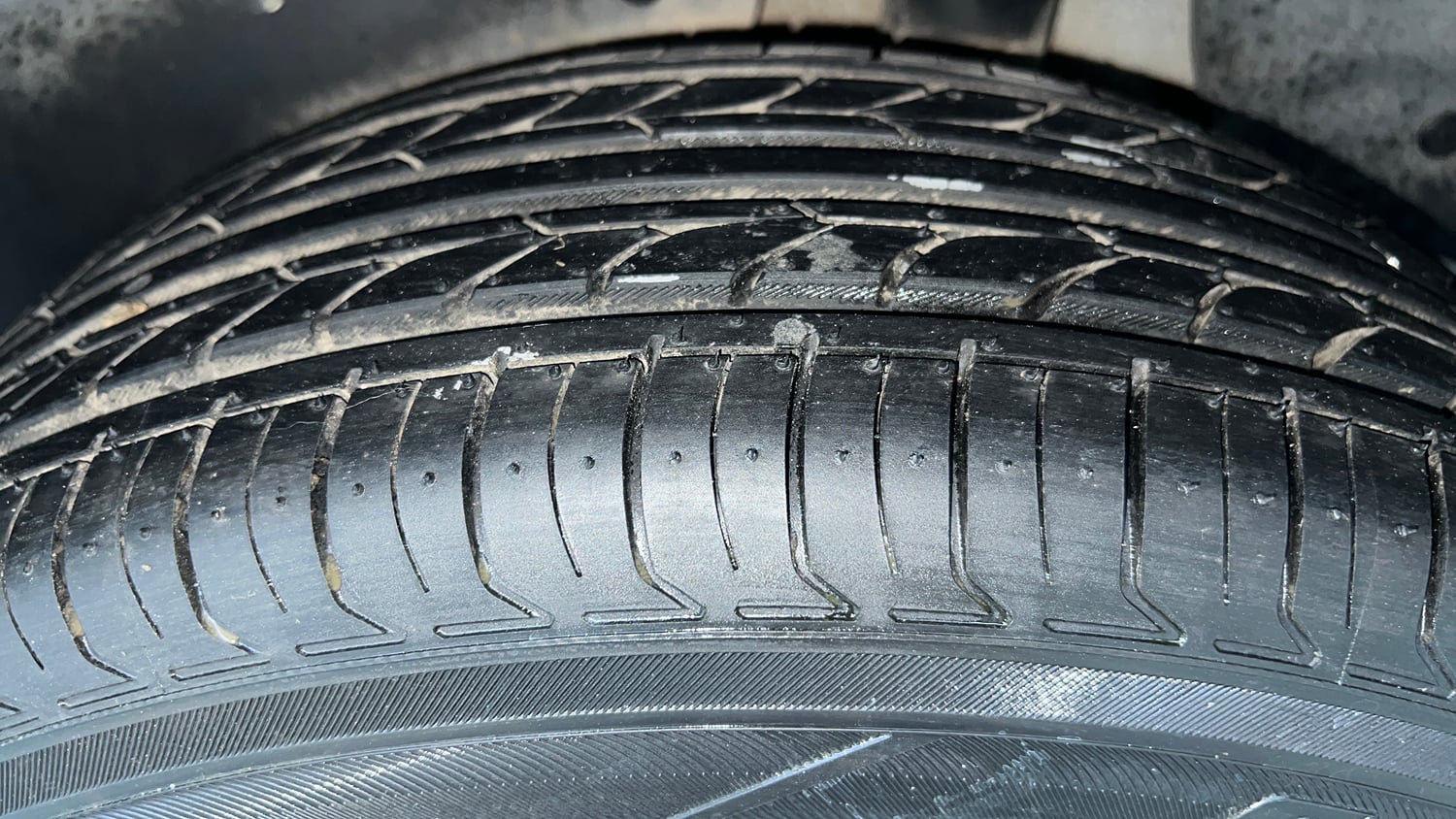 Used 2018 Hyundai Creta E Plus 1.6 Petrol Petrol Manual tyres LEFT REAR TYRE TREAD VIEW
