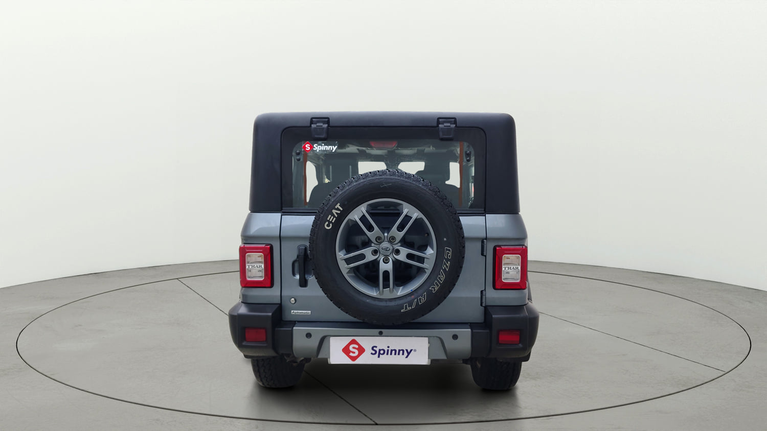 Used 2020 mahindra Thar LX Hard Top Petrol AT 4WD Petrol Automatic exterior BACK VIEW