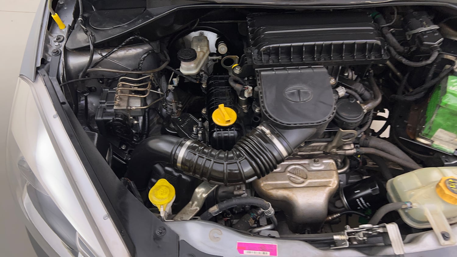 Used 2018 Tata Tiago Revotron XZ w/o Alloy Petrol Manual engine ENGINE RIGHT SIDE VIEW