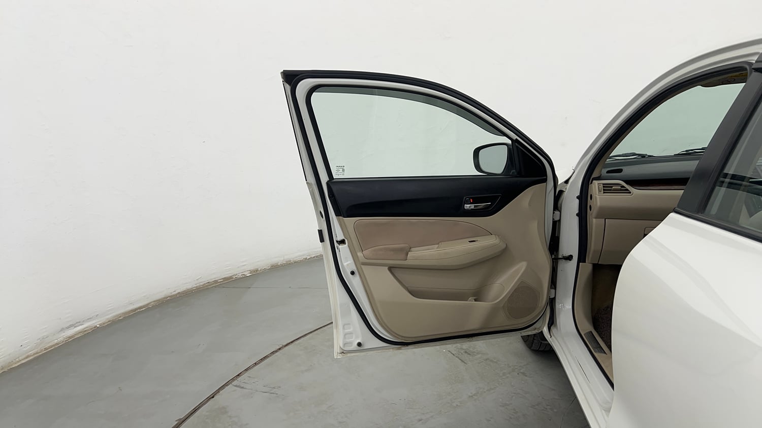 Used 2019 Maruti Suzuki Dzire VDi AMT Diesel Automatic interior LEFT FRONT DOOR OPEN VIEW