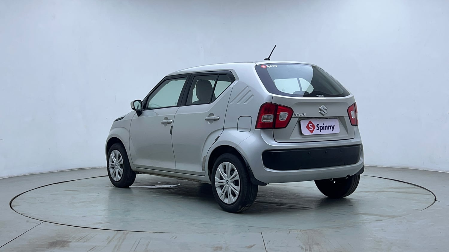Used 2018 Maruti Suzuki Ignis Delta 1.2 AMT Petrol Automatic exterior LEFT REAR CORNER VIEW