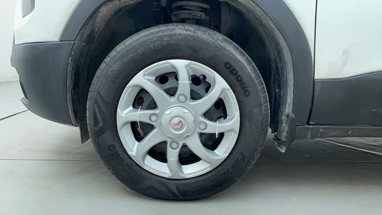 Used 2023 Tata Punch Adventure MT Petrol Manual tyres LEFT FRONT TYRE RIM VIEW