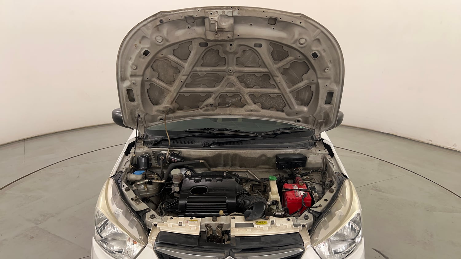 Used 2016 Maruti Suzuki Alto K10 VXi AMT Petrol Automatic engine ENGINE & BONNET OPEN FRONT VIEW