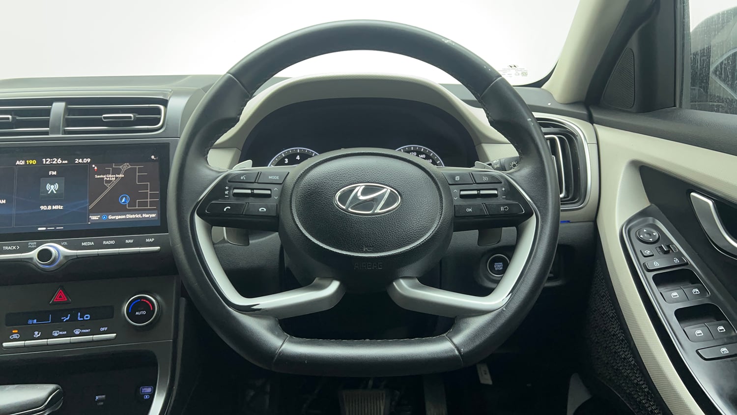 Used 2020 Hyundai Creta SX 1.5 Petrol IVT Petrol Automatic interior STEERING VIEW