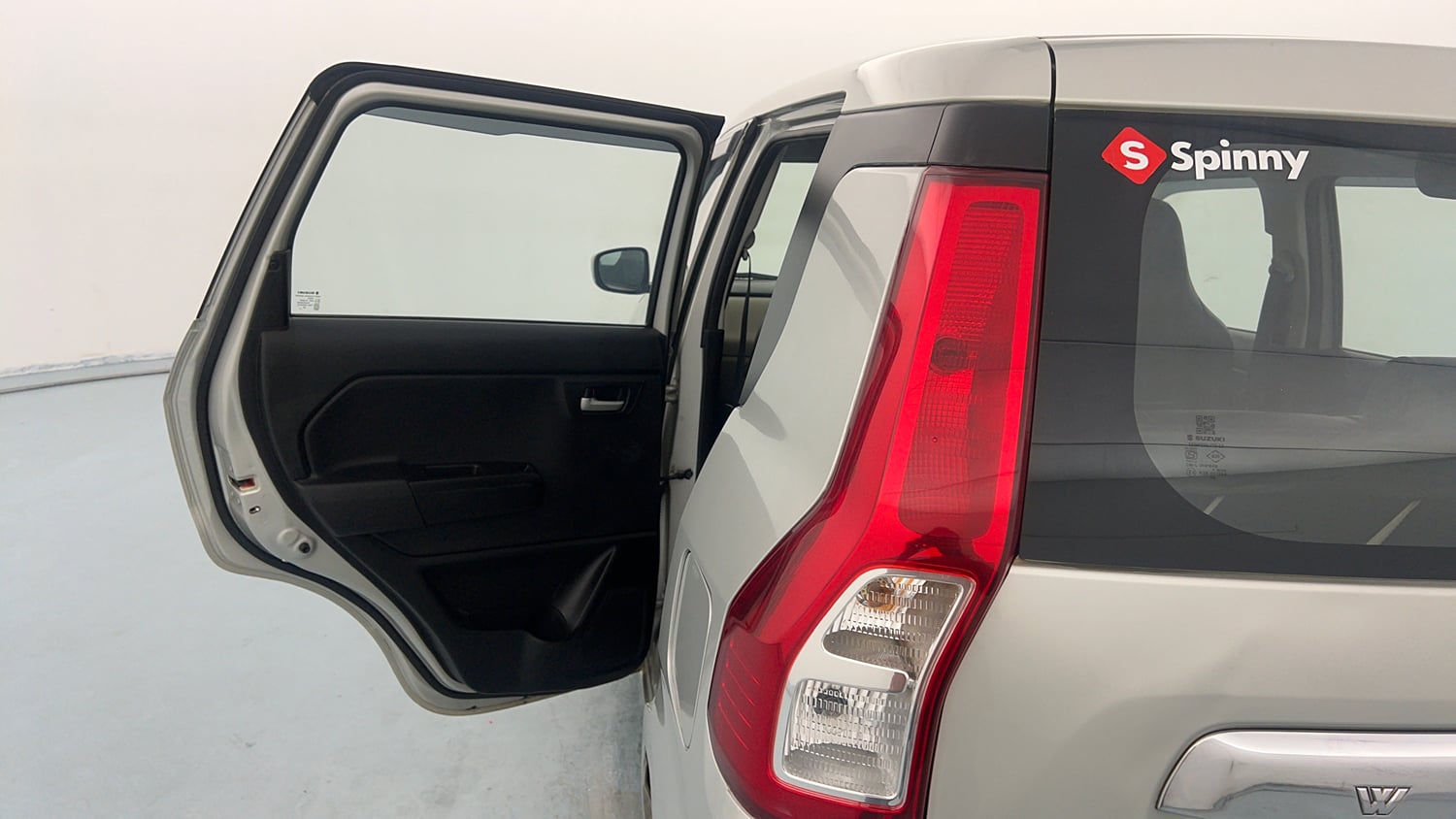 Used 2021 Maruti Suzuki Wagon R 1.0 VXi 1.0 Petrol Manual interior LEFT REAR DOOR OPEN VIEW