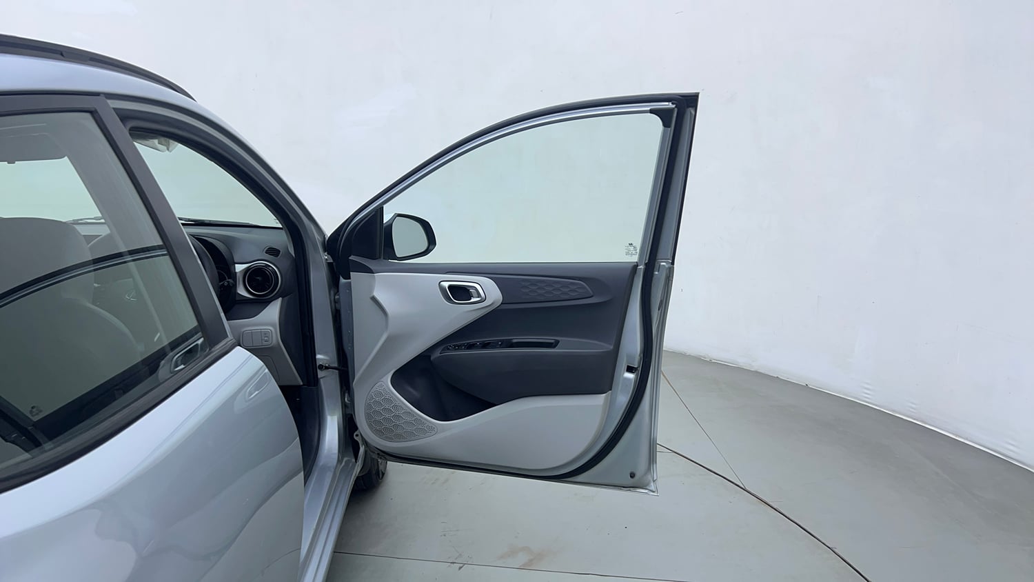 Used 2019 Hyundai Grand i10 Nios Sportz AMT 1.2 Kappa VTVT Petrol Automatic interior RIGHT FRONT DOOR OPEN VIEW