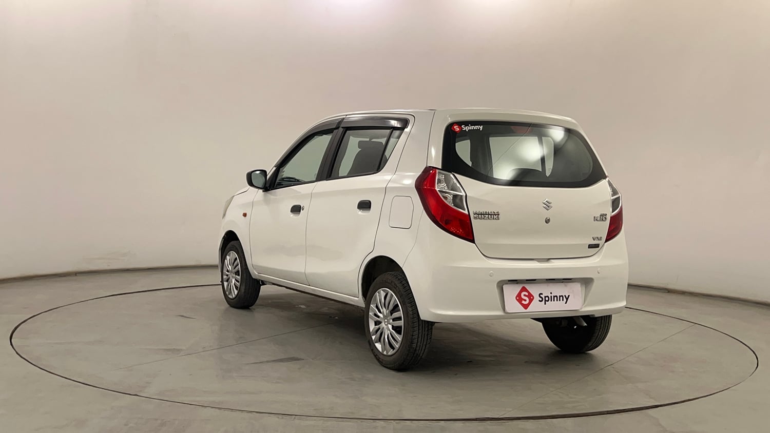 Used 2016 Maruti Suzuki Alto K10 VXi AMT Petrol Automatic exterior LEFT REAR CORNER VIEW