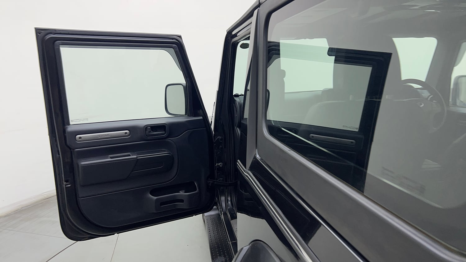 Used 2021 mahindra Thar LX Hard Top Petrol MT 4WD Petrol Manual interior LEFT FRONT DOOR OPEN VIEW