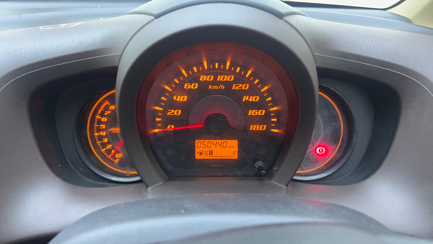 Used 2014 Honda Amaze 1.2 S i-VTEC CNG (Outside Fitted) Cng Manual interior CLUSTERMETER VIEW