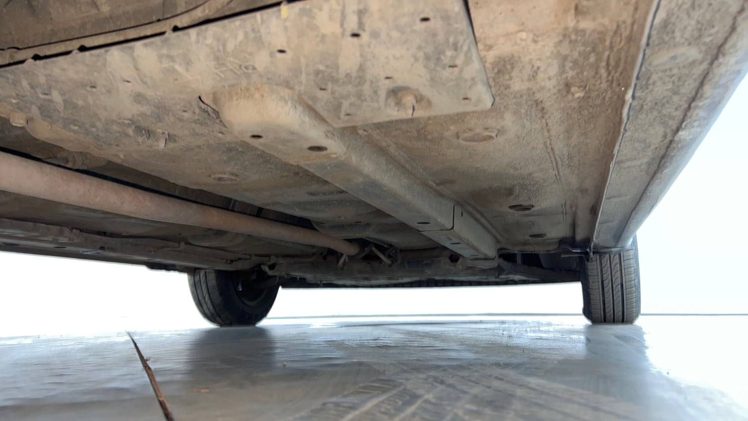 Used 2019 Hyundai Santro Sportz CNG Cng Manual extra REAR RIGHT UNDERBODY VIEW