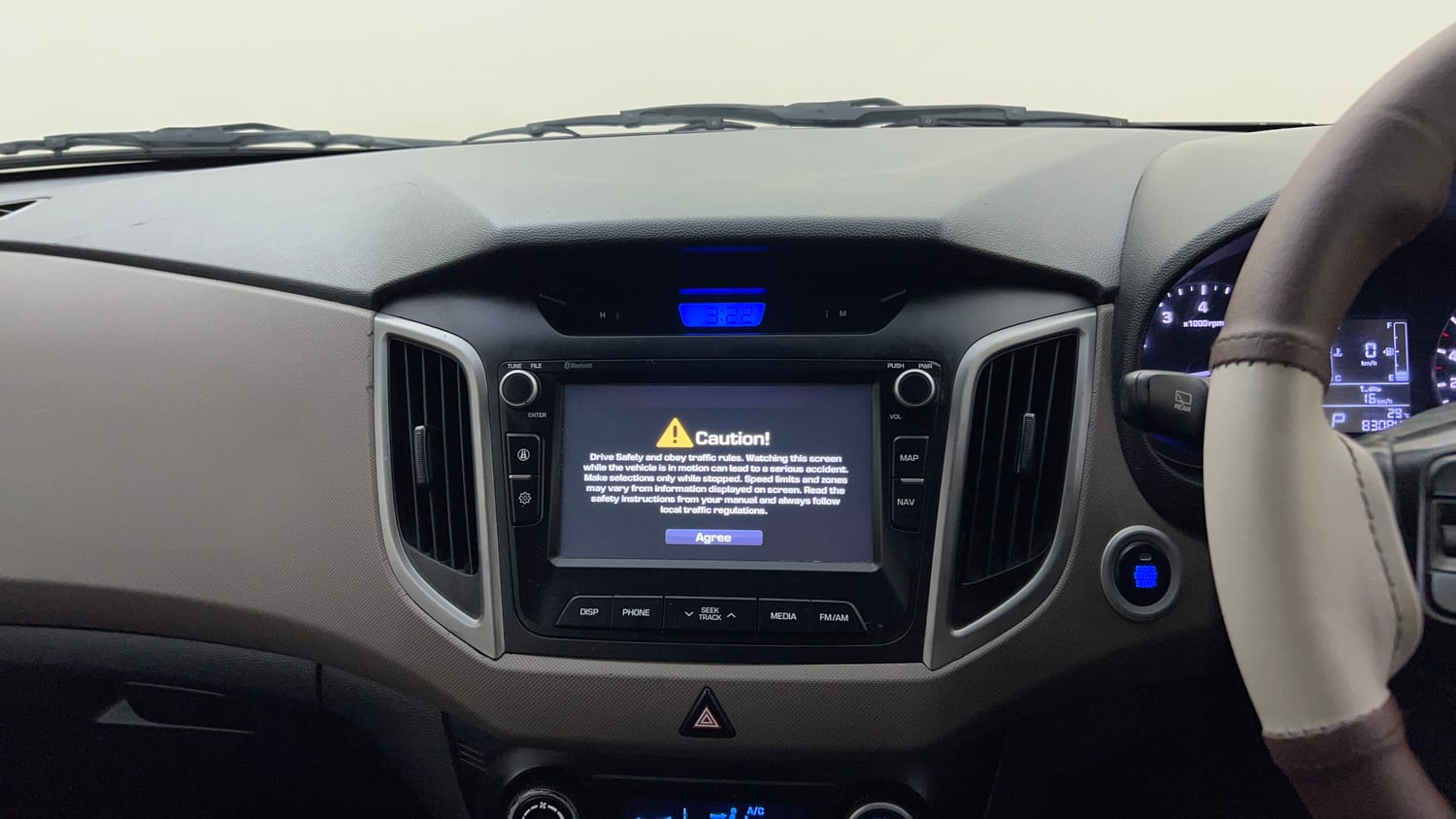 Used 2016 Hyundai Creta 1.6 SX Plus AT Petrol Petrol Automatic top_features Touch screen infotainment system