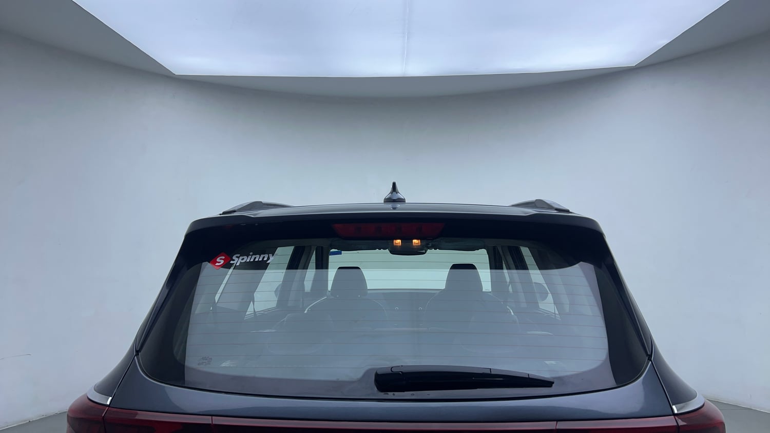 Used 2022 Kia Carens Prestige Plus 1.4 Petrol MT 7 STR Petrol Manual exterior BACK WINDSHIELD VIEW