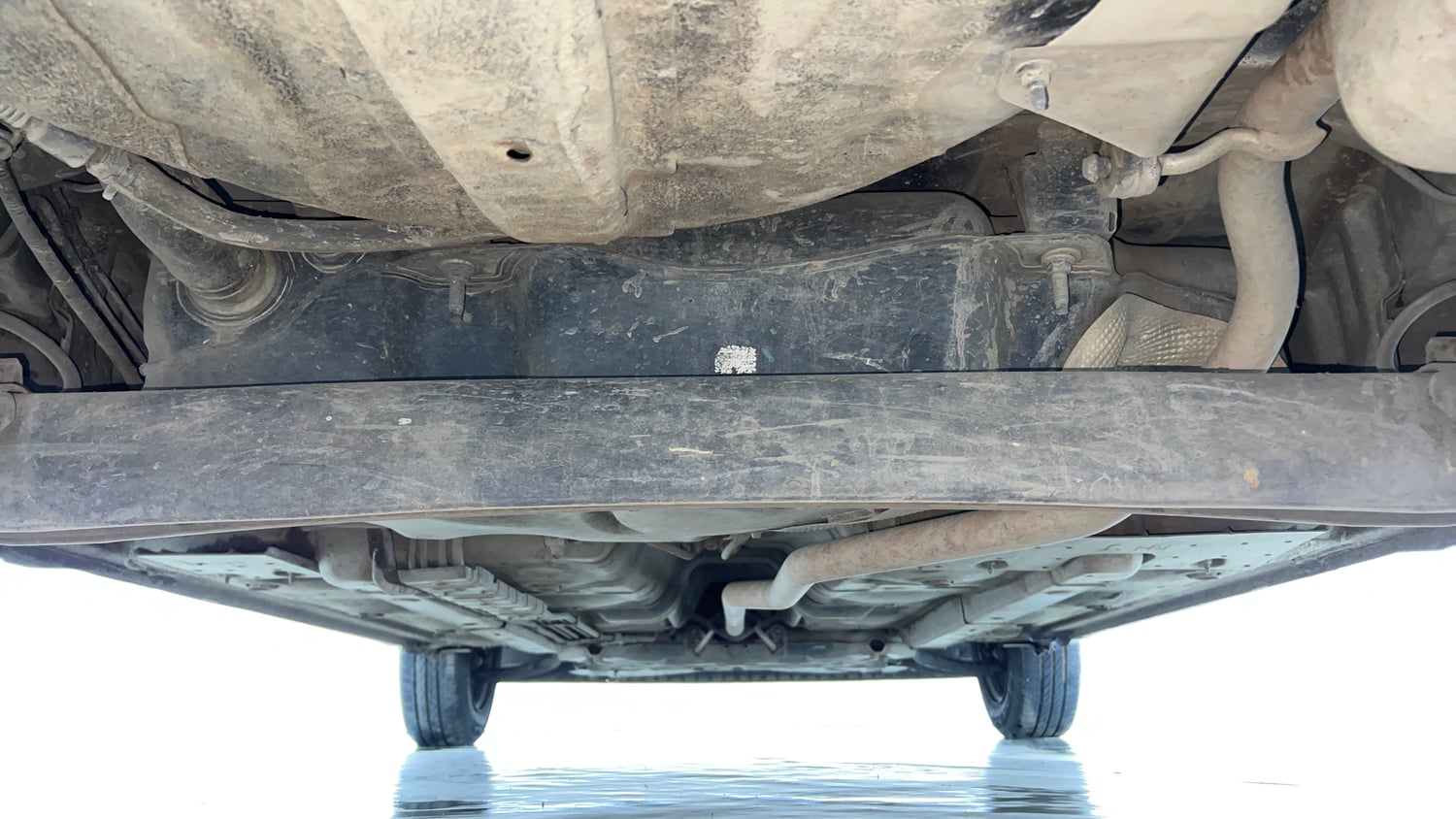 Used 2019 Hyundai Santro Sportz CNG Cng Manual extra REAR UNDERBODY VIEW (TAKEN FROM REAR)