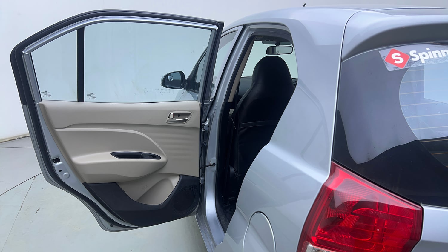 Used 2019 Hyundai Santro Sportz AMT Petrol Automatic interior LEFT REAR DOOR OPEN VIEW